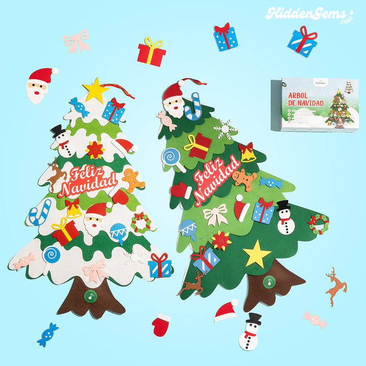 (LIQUIDACIÓN DE NAVIDAD) ÁRBOL DE NAVIDAD PARA NIÑOS KIDMAS TREE + REGALO MISTERIOSO 🎄🎅🎁