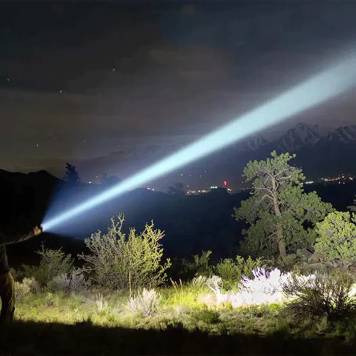 Compra 1 Lleva 2 - Linterna Táctica Ultra Potente - TitaniumPro (PROMOCIÓN DE ANIVERSARIO) 🎁