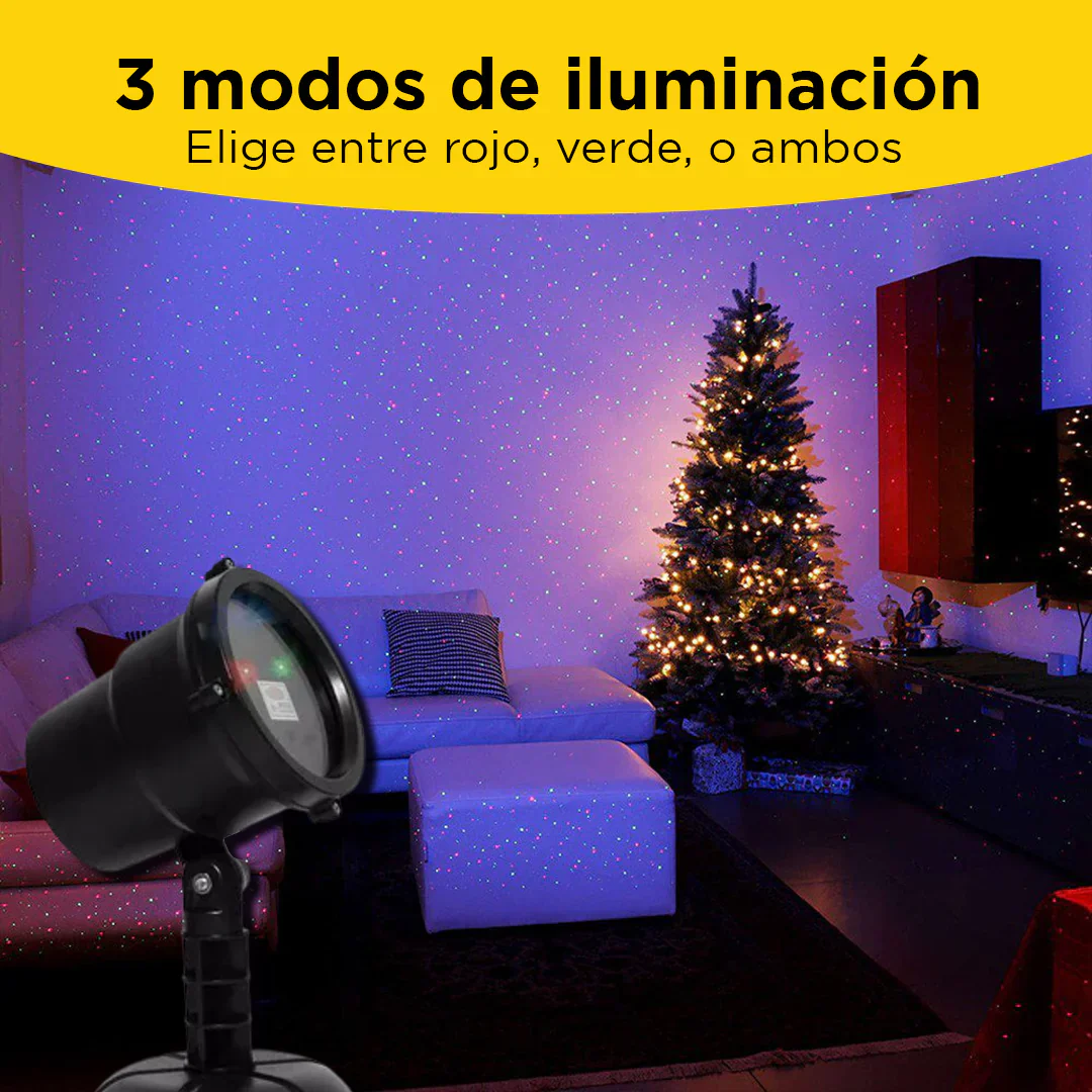 (LIQUIDACIÓN DE NAVIDAD) Proyector De Luces Navideñas LED - Automático 🎄🎅🎁