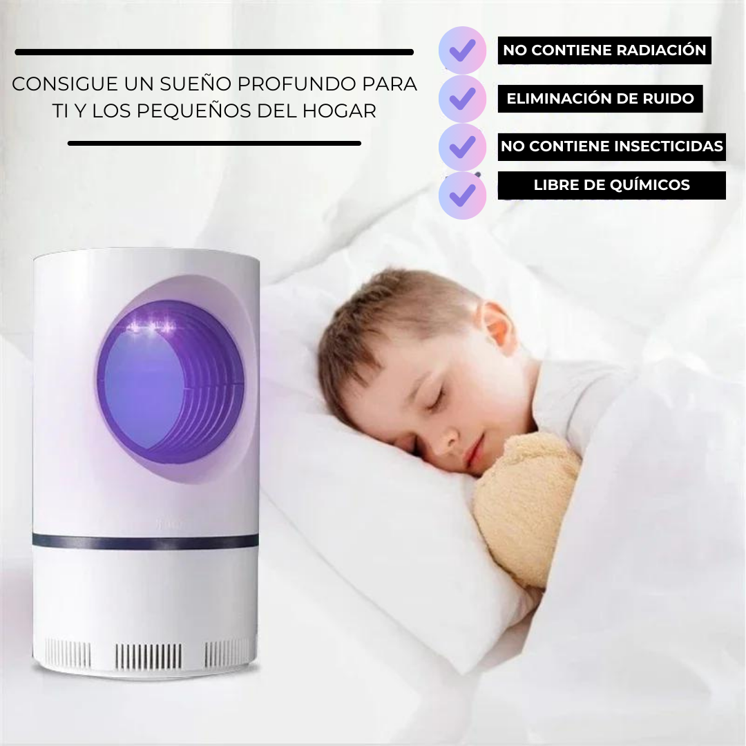 Trampa para Eliminar moscas y mosquitos - Apto para niños, exteriores e interiores