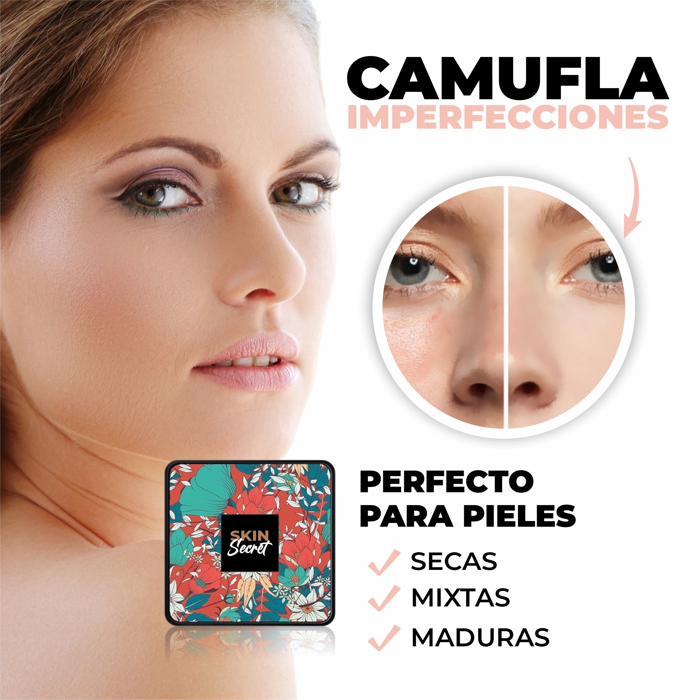 Base de Maquillaje en Crema Anti-Edad - SkinSecret® 2