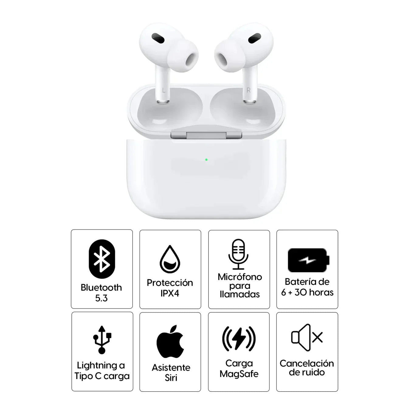 Audífonos Air Pods Pro 2ª Generación (PROMOCIÓN)