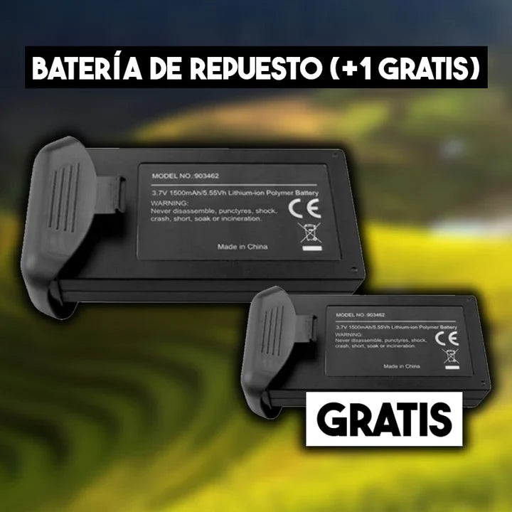 Batería de Duración EXTRA (+1 GRATIS)