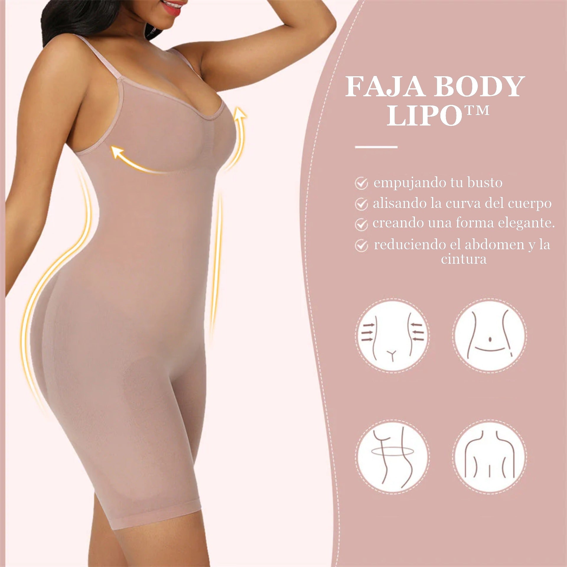 BodyLipo™ - Body Modelador y Adelgazante Sin Costuras