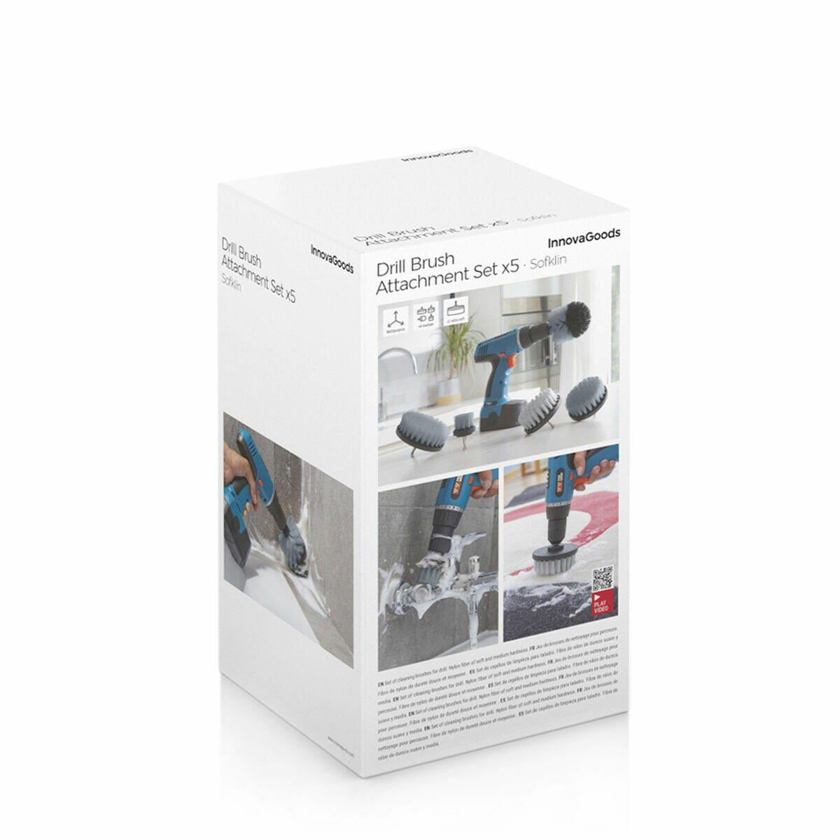 Set de Cepillos de Limpieza para Taladro 5 Unidades
