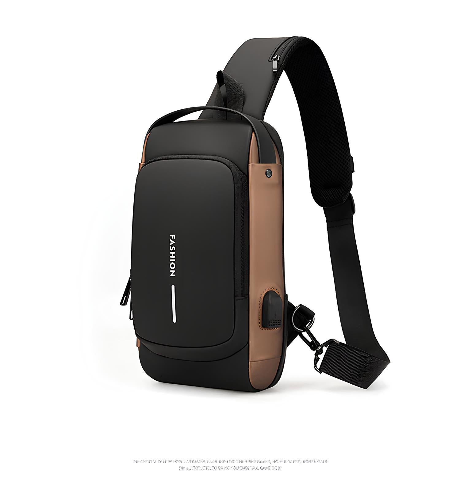 [PROMOCIÓN DE ANIVERSARIO]  Mochila Antirobo Cruzada Con Puerto USB - SafeBag 🎁