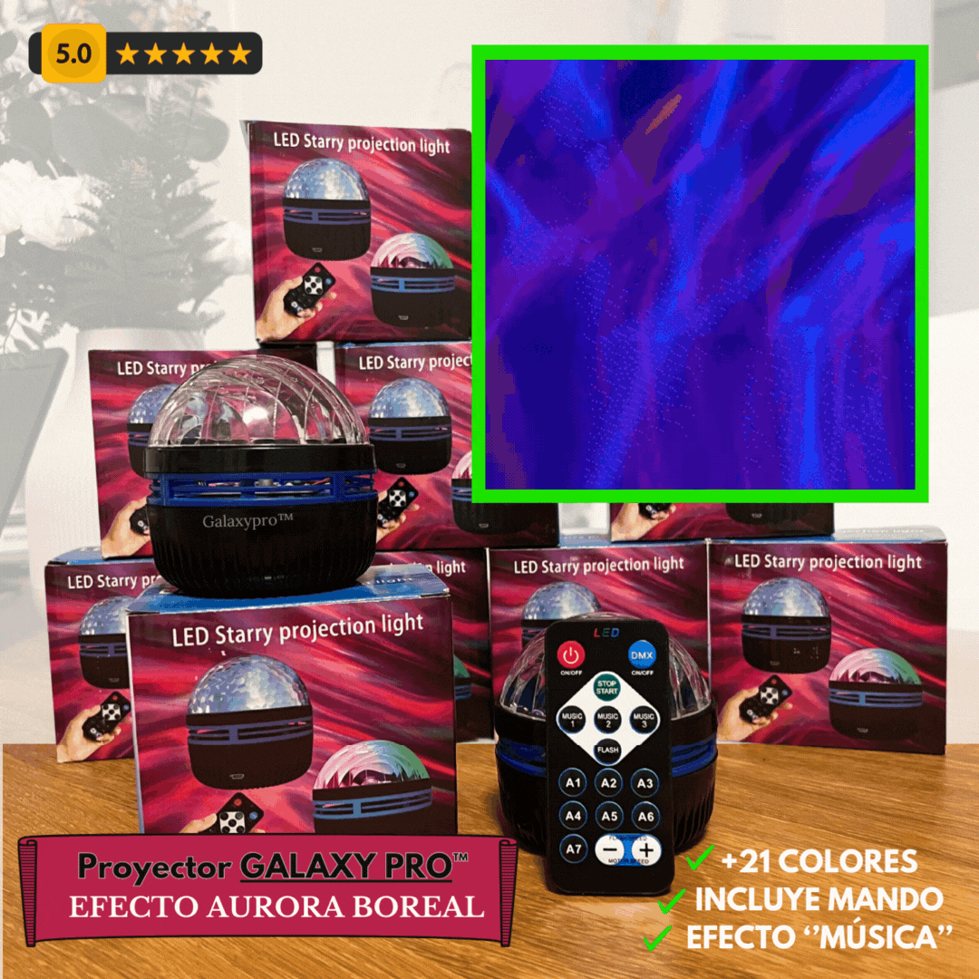 GalaxyPro™ - Proyector Galaxia [EFECTO AURORA BOREAL]