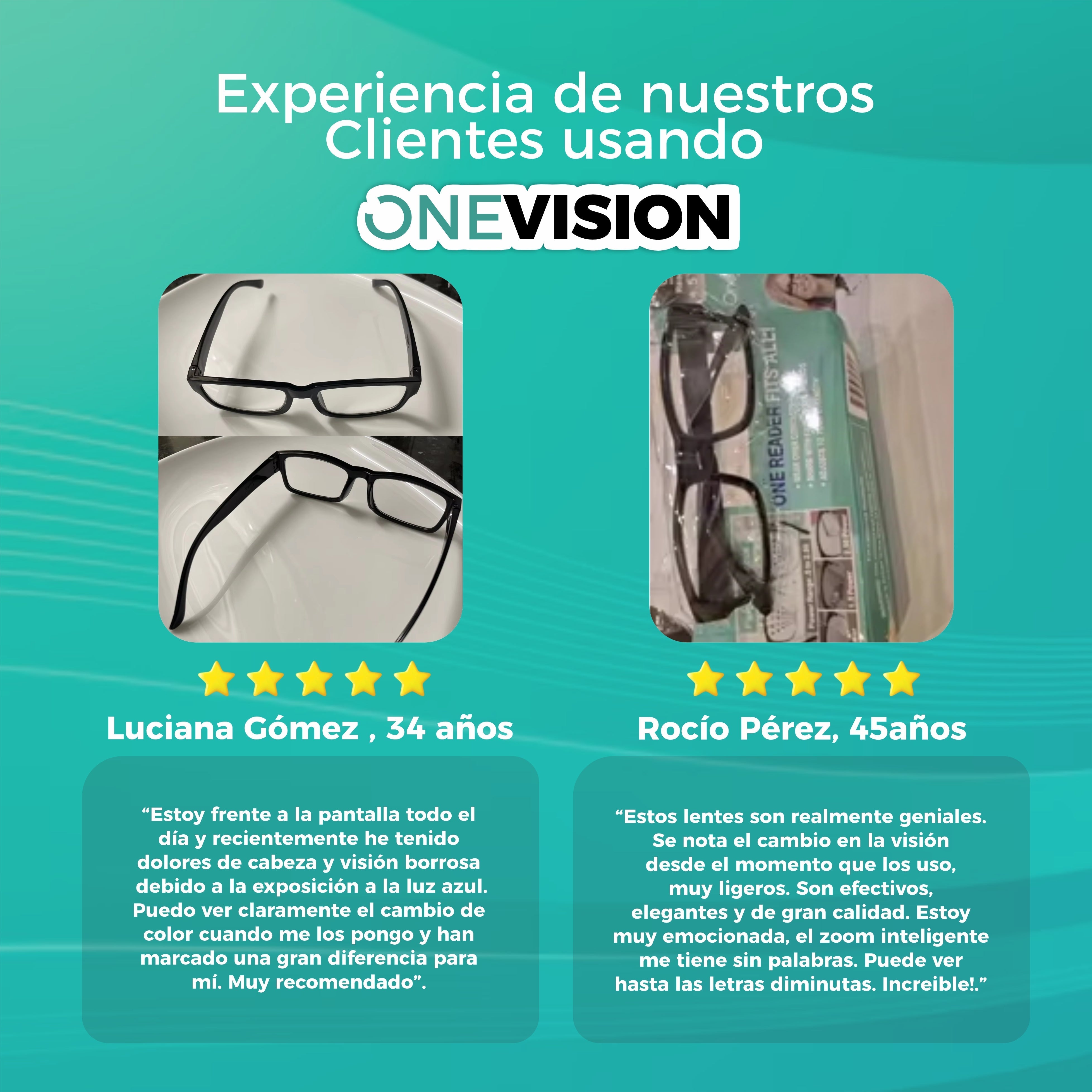 Compra 1 Lleva 3 -  Lentes Inteligentes Autoajustables y Multifocales  - OneVision [PROMOCIÓN DE ANIVERSARIO] 🎁
